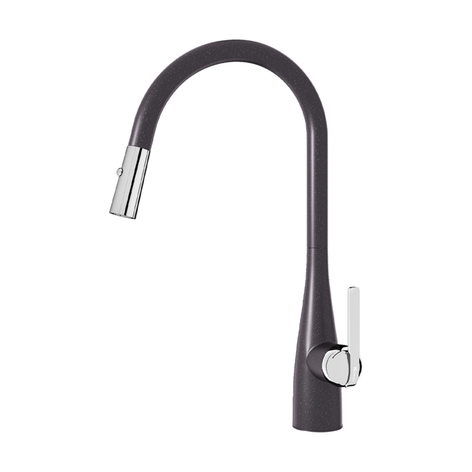 Vòi nước nóng lạnh Konox Curva Black - Ảnh 3