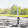 Vòi nước nóng lạnh Konox Modo Grey