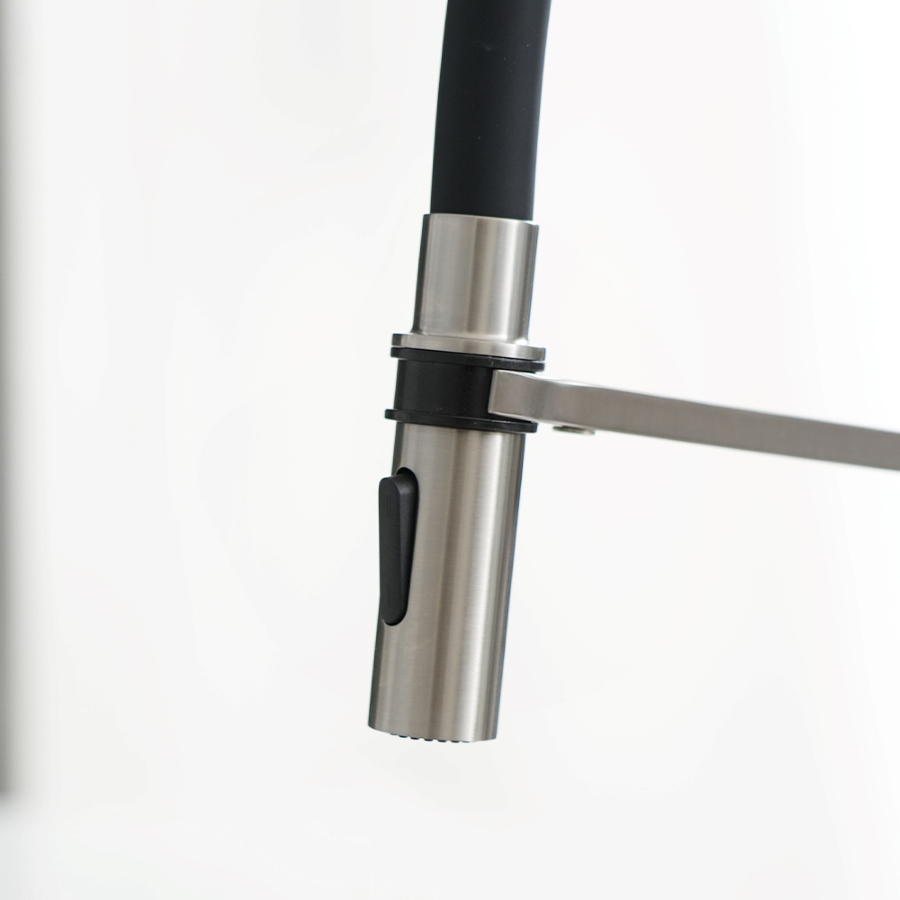 Vòi nước nóng lạnh Konox Tema Nickel - Ảnh 4