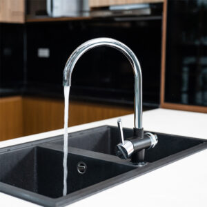 Vòi nước nóng lạnh + RO Konox Water Black