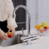 Vòi nước nóng lạnh + RO Konox Water Chrome