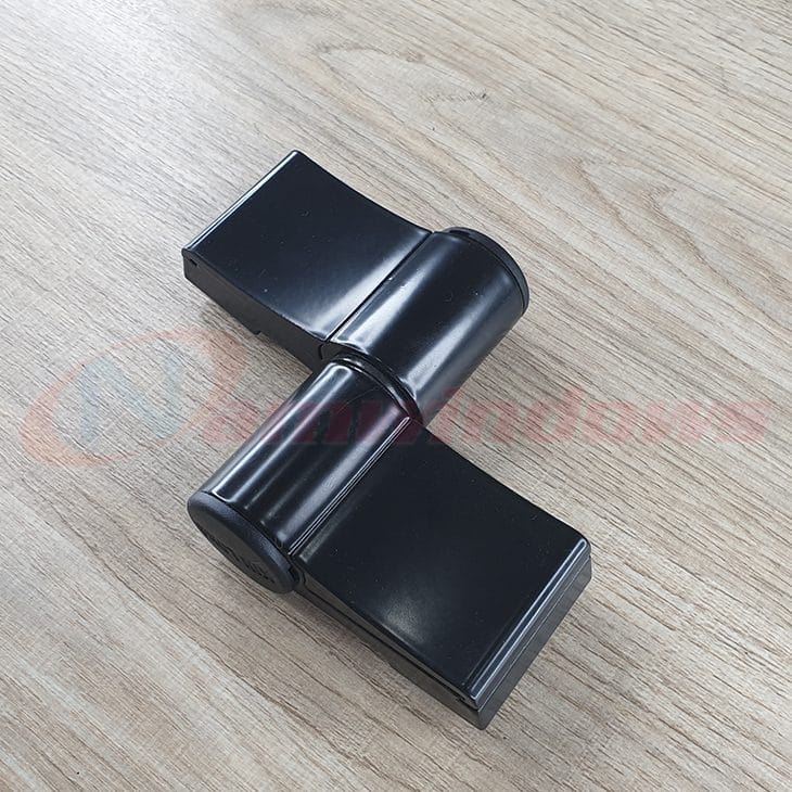Bản lề 3D Kinlong LHD93A cánh cánh màu đen, trắng xám - Ảnh 4