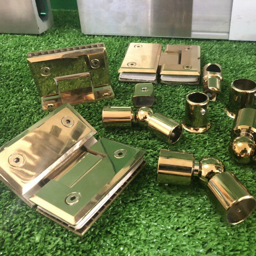 Bản lề phòng tắm kính VVP SW3041 vàng bóng - Ảnh 3