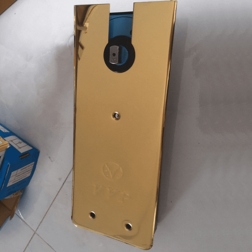 Bản lề sàn VVP FC34-25 150kg màu vàng - Ảnh 2