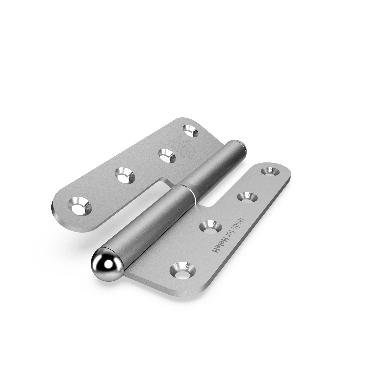 Bản lề cối Huy Hoàng BLCSS30401 Inox 304 dài 125mm dày 3mm