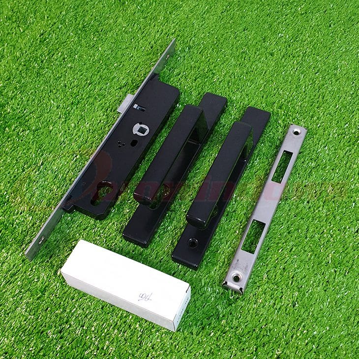 Bộ khóa đơn điểm Kinlong tay MZS20 màu đen, trắng, xám - Ảnh 6