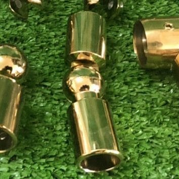 Co nối chuyển góc Ø19 VVP vàng bóng - Ảnh 3