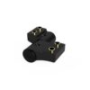 Bản lề 3D Khung - Cánh 63 Huy Hoàng màu đen