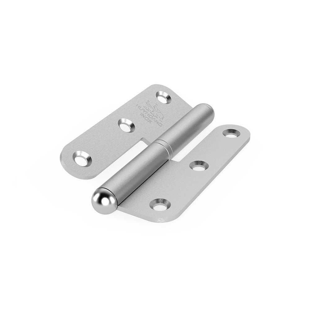 Bản lề cối Huy Hoàng BLCSS03 inox Posco dài 75mm dày 2mm