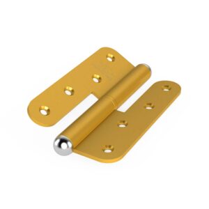 Bản lề cối Huy Hoàng BLC01-ZVA tôn thép dài 125mm dày 3.2mm