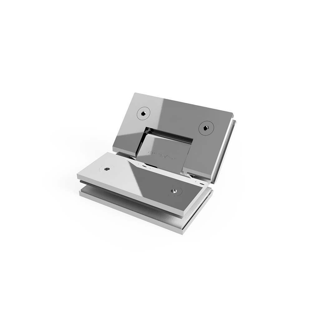 Bản lề kính kính 135 độ Huy Hoàng - Ảnh 2