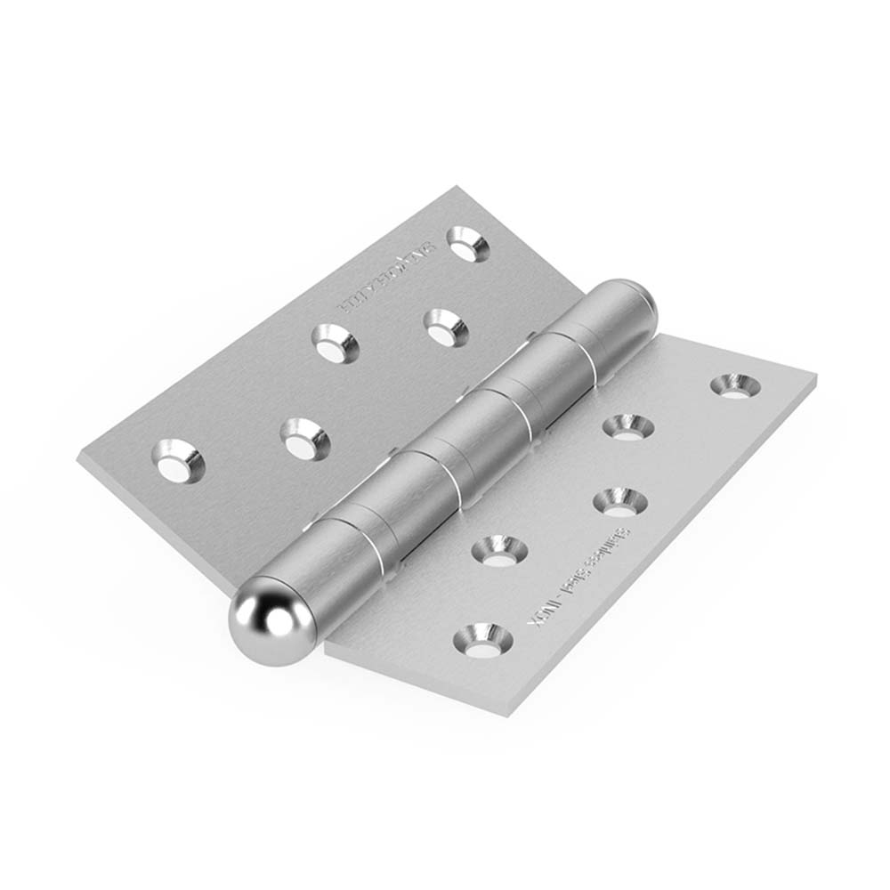 Bản lề lá Huy Hoàng BLLSS01 inox Posco 126x88x3mm - Ảnh 2