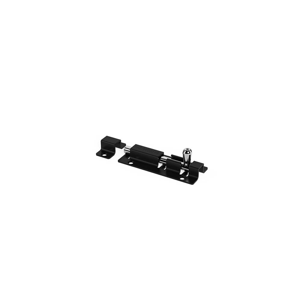 Chốt cửa đen Huy Hoàng CC01-SDE thép dài 100mm - Ảnh 2