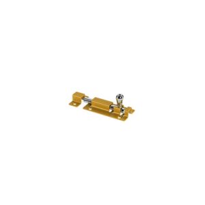Chốt cửa vàng Huy Hoàng CC03-ZVA thép dài 60mm
