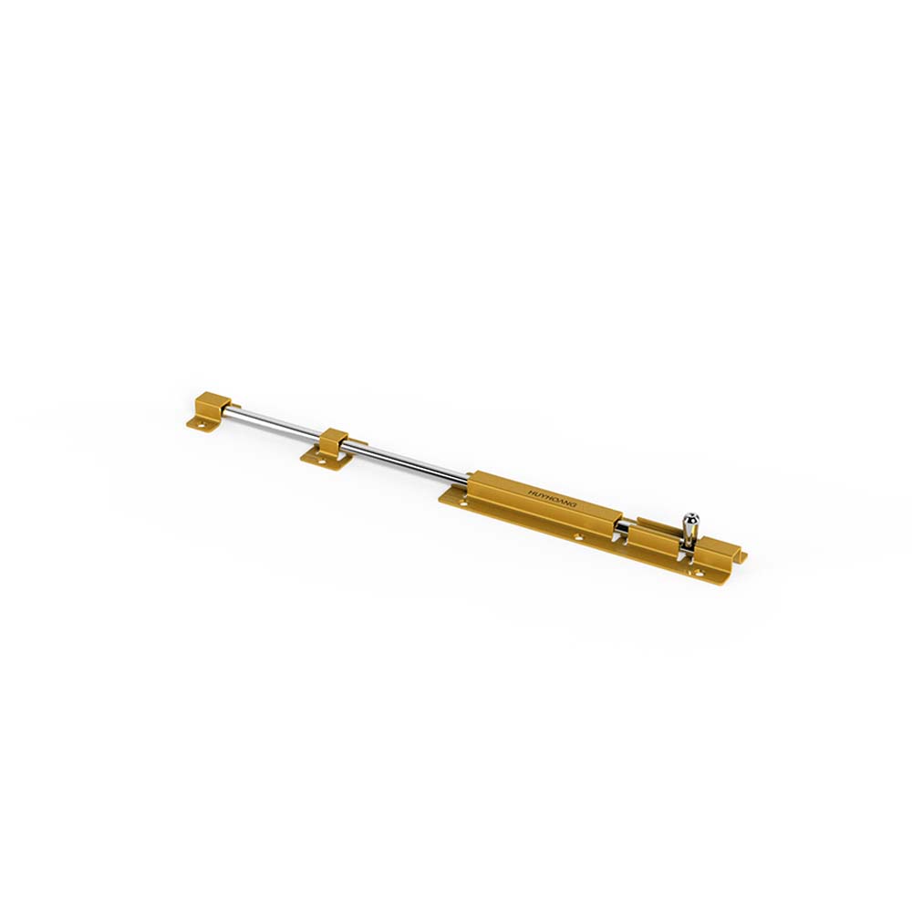 Chốt cửa vàng Huy Hoàng CC04-ZVA thép dài 400mm