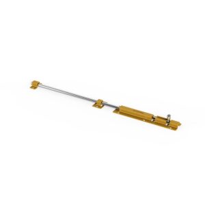 Chốt cửa vàng Huy Hoàng CC05-ZVA thép dài 500mm