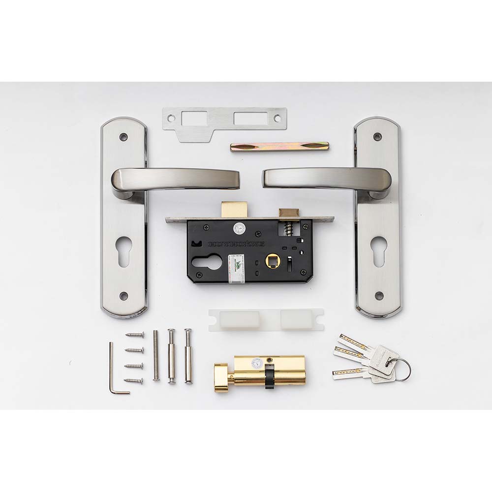 Bộ khóa tay nắm hợp kim EX 5882 dài 205 - Ảnh 6
