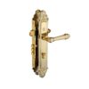 Khóa cửa gỗ đồng thau HC8526 đại PVD Gold dài 350