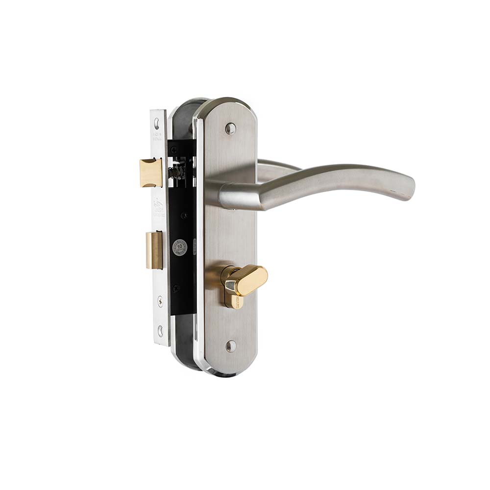 Bộ khóa tay nắm Inox SS 5837 dài 200 - Ảnh 2
