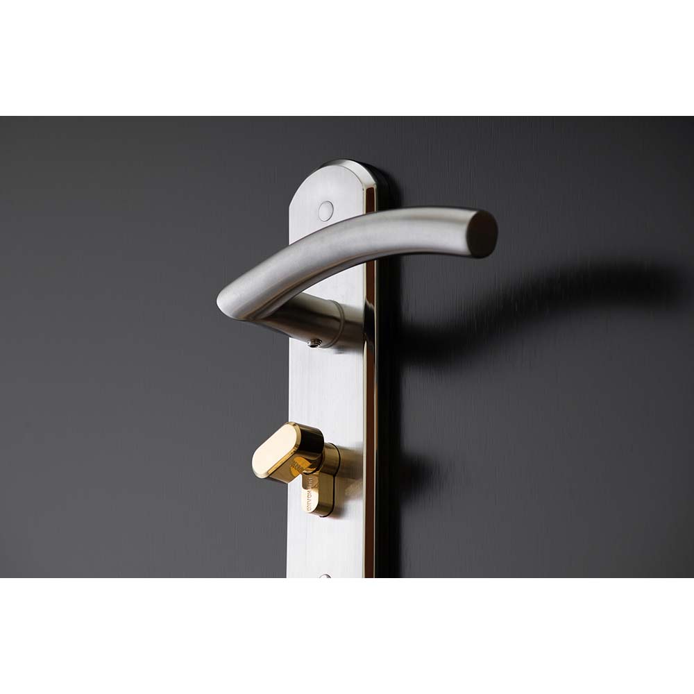 Bộ khóa tay nắm Inox SS 5837 dài 200 - Ảnh 3