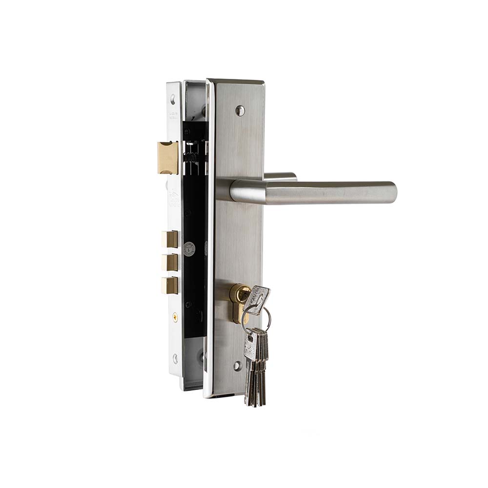 Bộ khóa tay nắm Inox SS 8534 dài 260 - Ảnh 2