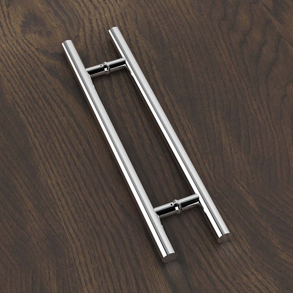 Tay nắm Inox cửa bản lề sàn Huy Hoàng - Ảnh 2