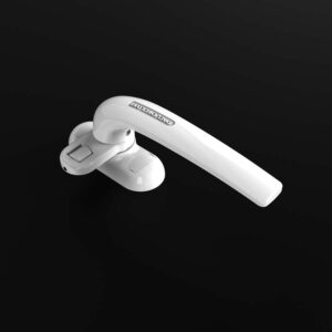 Tay nắm cài đơn điểm AP01 Huy Hoàng màu trắng