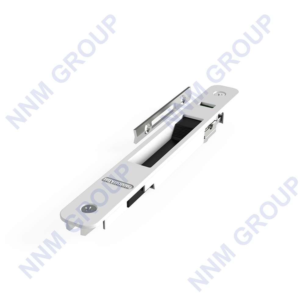 Chốt sập tự động cửa lùa hệ 55 AP01A màu trắng