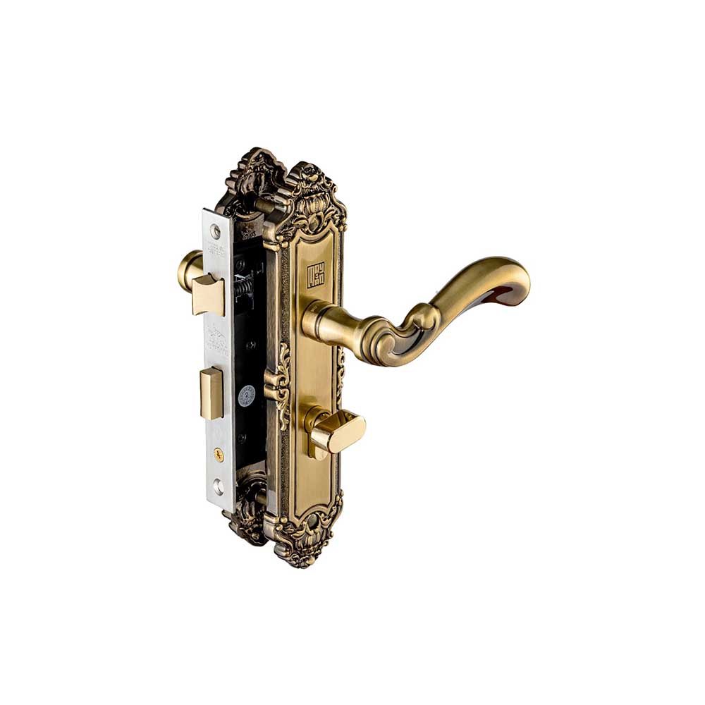 Bộ khóa tay nắm đồng thau HCR 5829 dài 234 - Ảnh 4