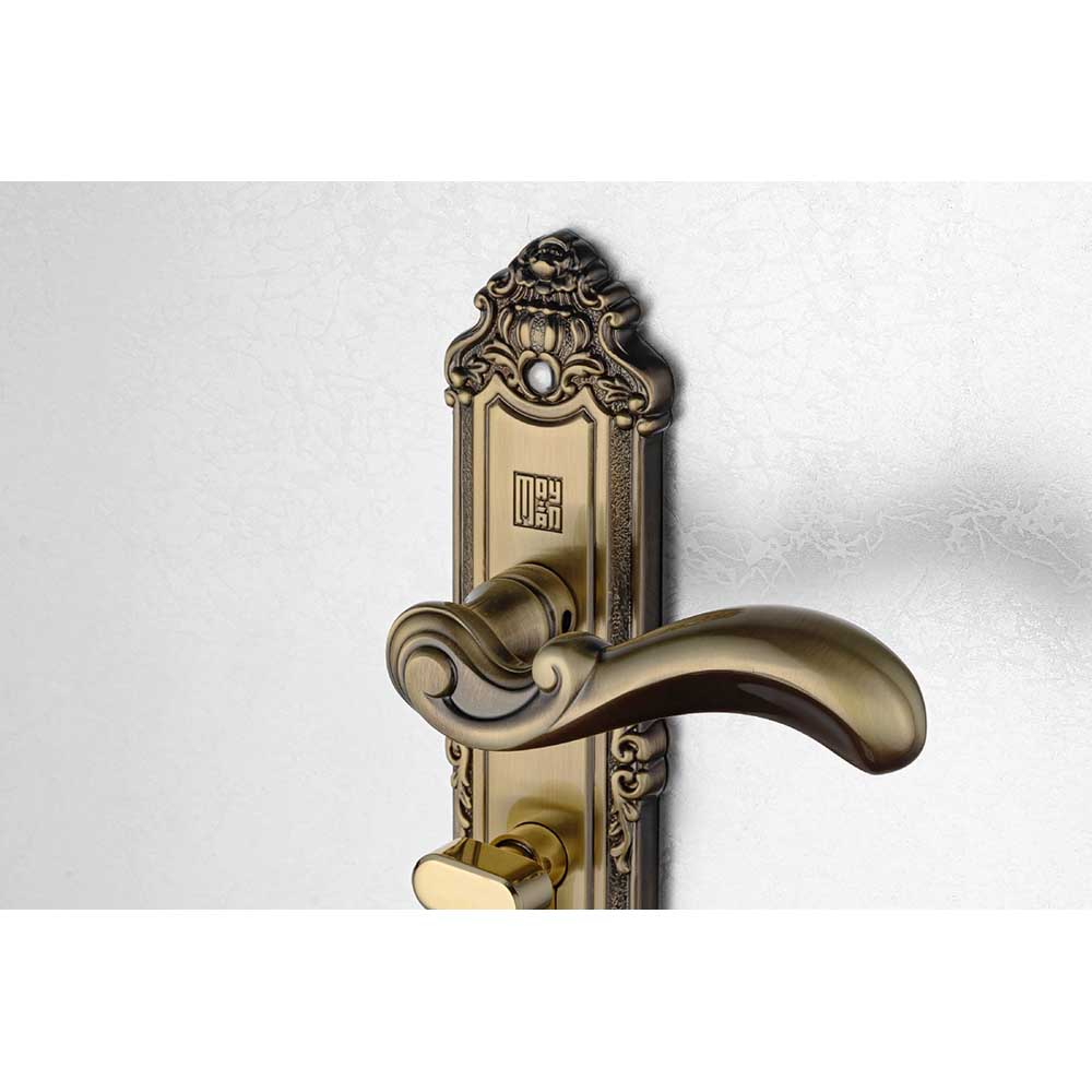 Bộ khóa tay nắm đồng thau HCR 5829 dài 234 - Ảnh 6
