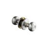 Khóa tay nắm tròn thép + inox 304 không chìa