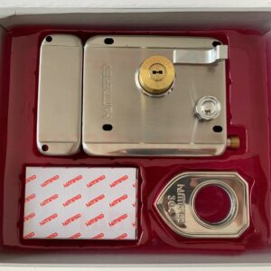 Khóa cửa cổng bằng Inox SUS 304 Hammered HR699 đầu bằng