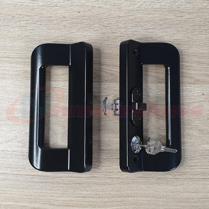 Khóa chữ D Kinlong DLS10HS màu đen, trắng, xám - Ảnh 3
