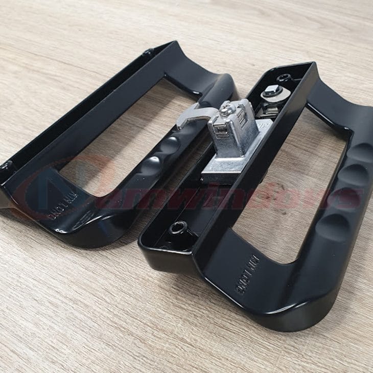 Khóa chữ D Kinlong DLS10HS màu đen, trắng, xám - Ảnh 4