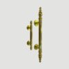 Tay nắm cửa gỗ bằng đồng trơn PVD vàng dài 1T3, 1T7, 2T, 4T