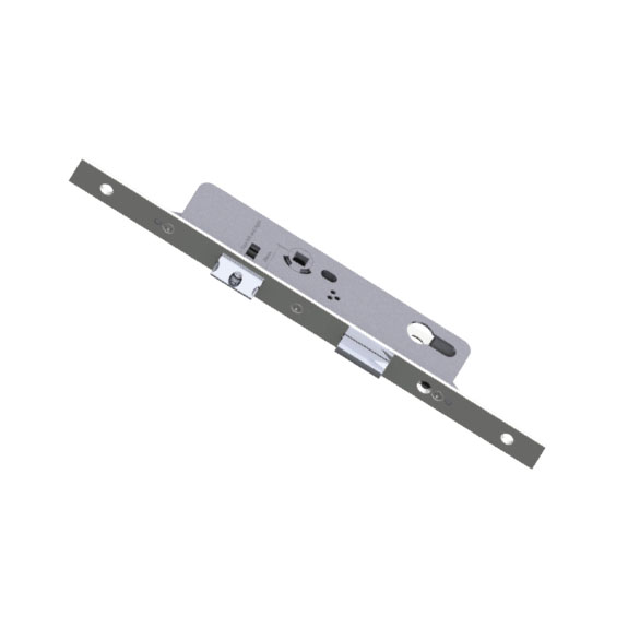 Khóa cửa xếp trượt 63 Draho tay PM-23 màu đen, xám, bạc - Ảnh 3