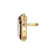 Bộ khóa tay nắm đồng thau HC 5862 dài 240