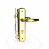 Bộ khóa tay nắm đồng thau HC 8566 PVD Gold dài 260