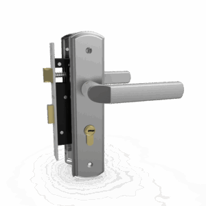 Bộ khóa tay nắm Inox SS 5868 dài 210