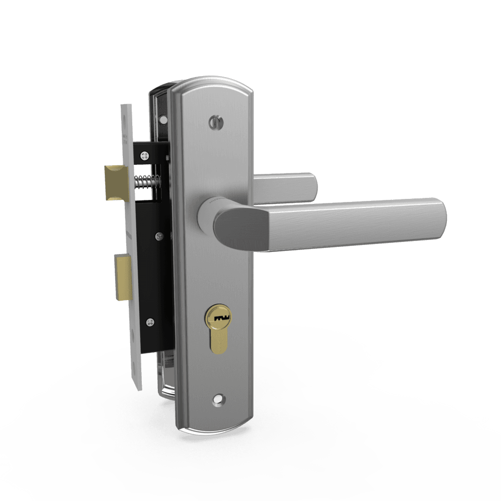 Bộ khóa tay nắm Inox SS 5868 dài 210