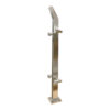 Trụ lan can la kép TLC052 inox 304
